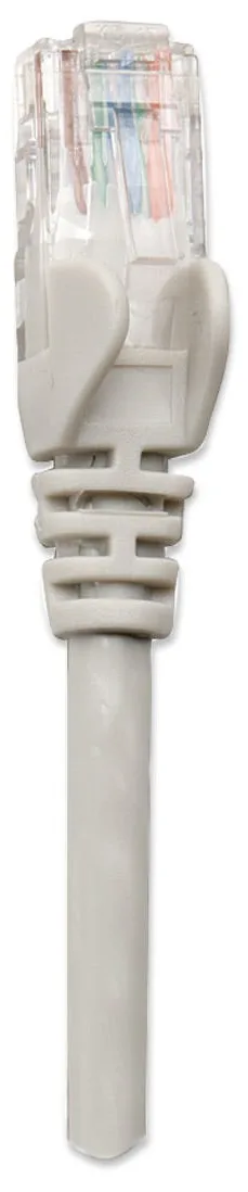 Intellinet Network Patch Cable, Cat6, 3m, Grey, CCA, U/UTP, PVC, RJ45, Gold Plated Contacts, Snagless, Booted, Ansicht 4