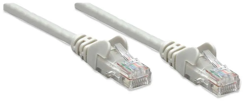 Intellinet Network Patch Cable, Cat6, 5m, Grey, CCA, U/UTP, PVC, RJ45, Gold Plated Contacts, Snagless, Booted, Ansicht 3