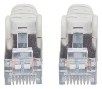Intellinet Network Patch Cable, Cat6A, 1m, Grey, Copper, S/FTP, LSOH / LSZH, PVC, RJ45, Gold Plated Contacts, Snagless, Ansicht 2
