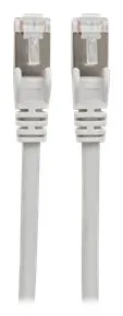 Intellinet Network Patch Cable, Cat6A, 2m, Grey, Copper, S/FTP, LSOH / LSZH, PVC, RJ45, Gold Plated Contacts, Snagless, Ansicht 2
