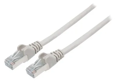 Intellinet Network Patch Cable, Cat6A, 2m, Grey, Copper, S/FTP, LSOH / LSZH, PVC, RJ45, Gold Plated Contacts, Snagless, Ansicht 4