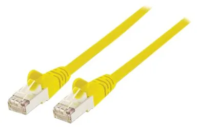 Intellinet Network Patch Cable, Cat6A, 5m, Yellow, Copper, S/FTP, LSOH / LSZH, PVC, RJ45, Gold Plated Contacts, Ansicht 4