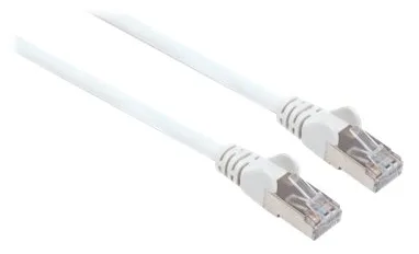 Intellinet Network Patch Cable, Cat7 Cable/Cat6A Plugs, 0.5m, White, Copper, S/FTP, LSOH / LSZH, PVC, RJ45, Ansicht 3