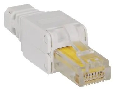 Intellinet Werkzeugloser RJ45-Stecker, RJ45-Modularstecker, kein Crimpwerkzeug benötigt - Netzwerkanschluss - RJ-45 (M), Ansicht 4