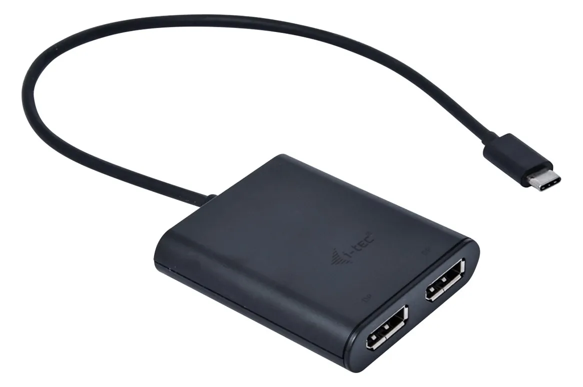 i-tec Externer Videoadapter - USB-C 3.1 - 2 x DisplayPort, Ansicht 3