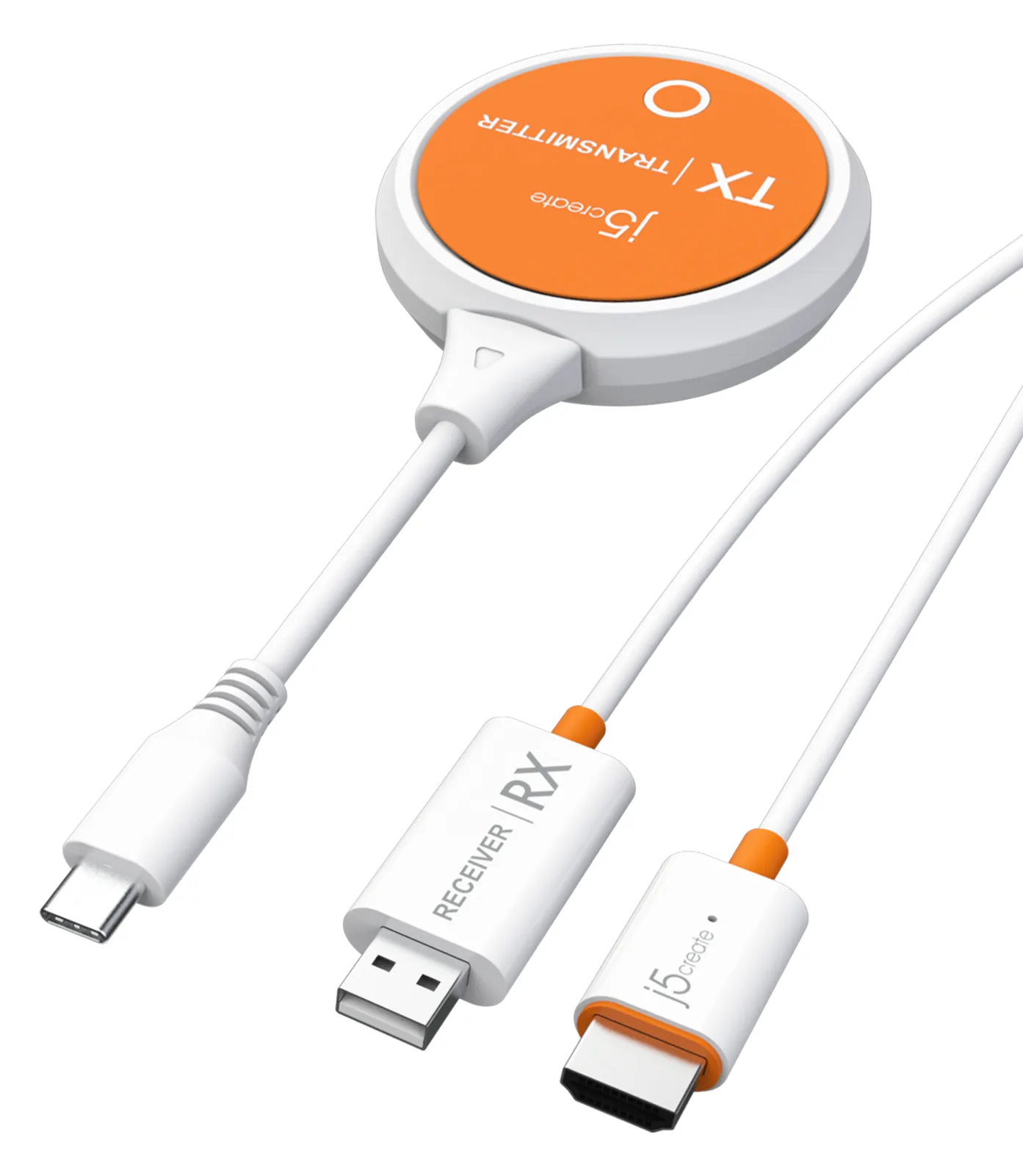 j5create JVAW62 ScreenCast USB-C - Wireless Video-/Audio-Erweiterung, Ansicht 2