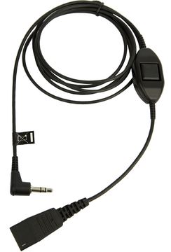 Jabra Headset-Kabel - Quick Disconnect männlich zu mini-phone stereo 3.5 mm männlich von LumaTech
