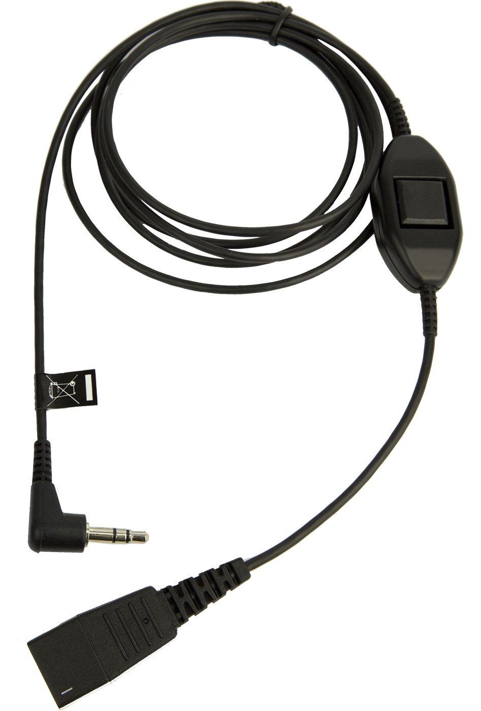 Jabra Headset-Kabel - Quick Disconnect männlich zu mini-phone stereo 3.5 mm männlich von LumaTech