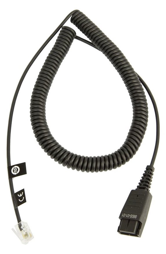 Jabra Headset-Kabel - Quick Disconnect zu RJ-10 männlich