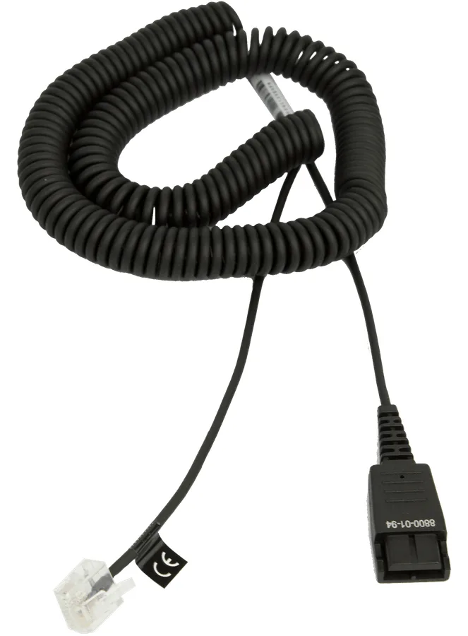 Jabra Headset-Kabel - RJ-45 männlich zu Quick Disconnect männlich, Ansicht 2