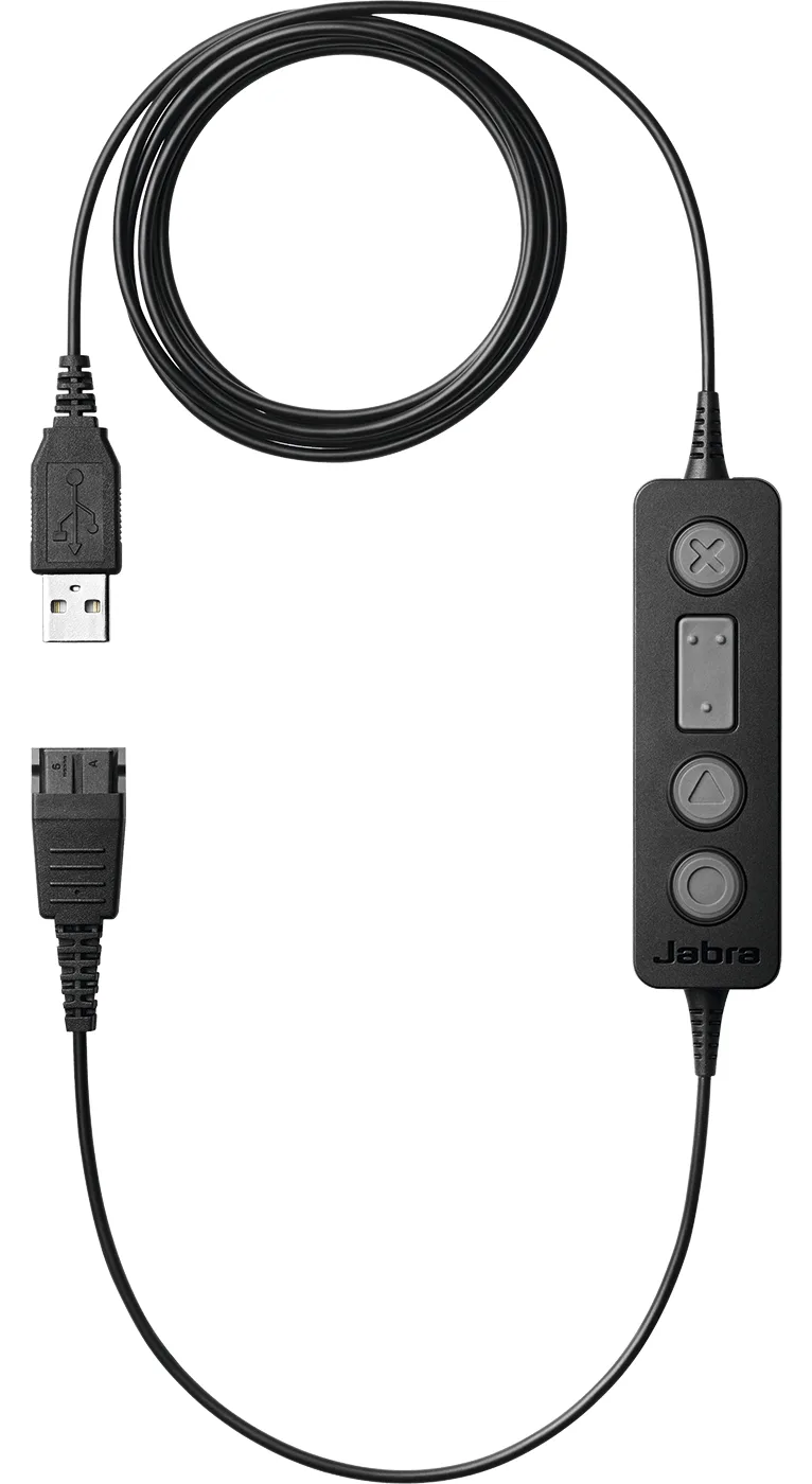 Jabra LINK 260 - Headsetadapter - USB (M) bis Quick Disconnect (M), Ansicht 2