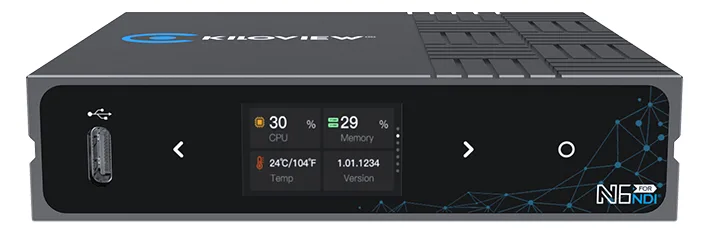 Kiloview N5 - Aktiver Videokonverter - Status - Schwarz - 1000 Mbit/s - 1920 x 1080 - Kabel - Digital/Display/Video, Ansicht 2