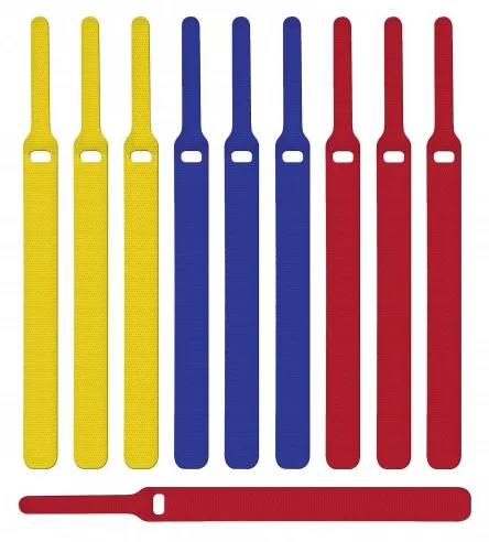 Label-the-cable LTC BASIC STRAPS - Kabelbinder - 17 cm - Blau, Gelb, Rot (Packung mit 10), Ansicht 3