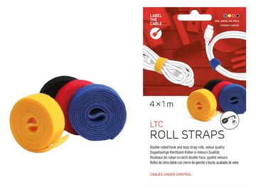 Label-the-cable LTC ROLL STRAP - Klettverschlussstreifen - weiß von LumaTech