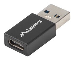 Lanberg AD-UC-UA-01 - USB 3.0 Type A - USB 3.0 Type C - Schwarz von LumaTech