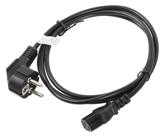 Lanberg CA-C13C-10CC-0018-BK - 1,8 m - C13-Koppler - CEE7/7, Ansicht 4