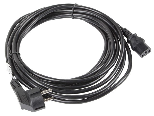 Lanberg CA-C13C-11CC-0100-BK - 10 m - C13-Koppler - CEE7/7