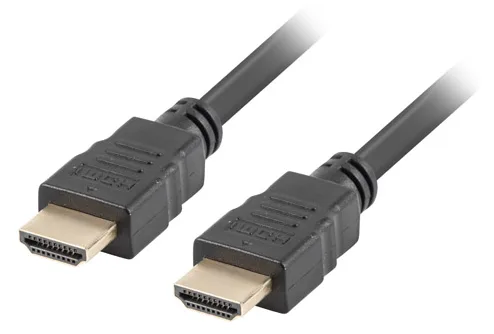 Lanberg CA-HDMI-11CC-0050-BK - 5 m - HDMI Typ A (Standard) - HDMI Typ A (Standard) - 10,2 Gbit/s - Schwarz, Ansicht 2
