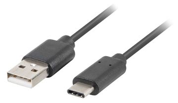 Lanberg CA-USBO-10CU-0005-BK - 0,5 m - USB A - USB C - USB 2.0 - 0,48 Gbit/s - Schwarz von LumaTech
