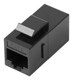Lanberg KSU6-3000 - Flach - Schwarz - RJ-45 - RJ-45 - Weiblich - Weiblich von LumaTech