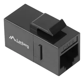 Lanberg KSU6-3000 - Flach - Schwarz - RJ-45 - RJ-45 - Weiblich - Weiblich, Ansicht 2