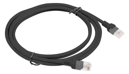 Lanberg Patchkabel Cat.5e UTP Fluke Zertifikat schwarz - Kabel - Netzwerk, Ansicht 2