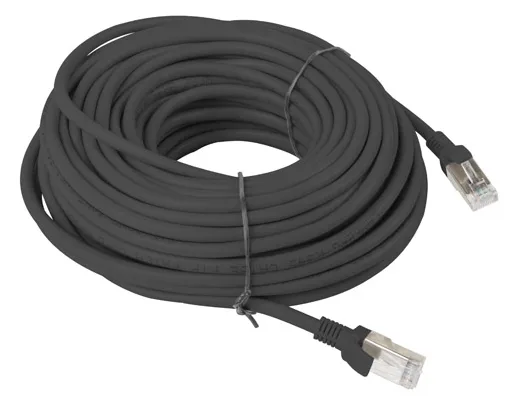 Lanberg Patchkabel Cat.5e UTP Fluke Zertifikat schwarz - Kabel - Netzwerk, Ansicht 2