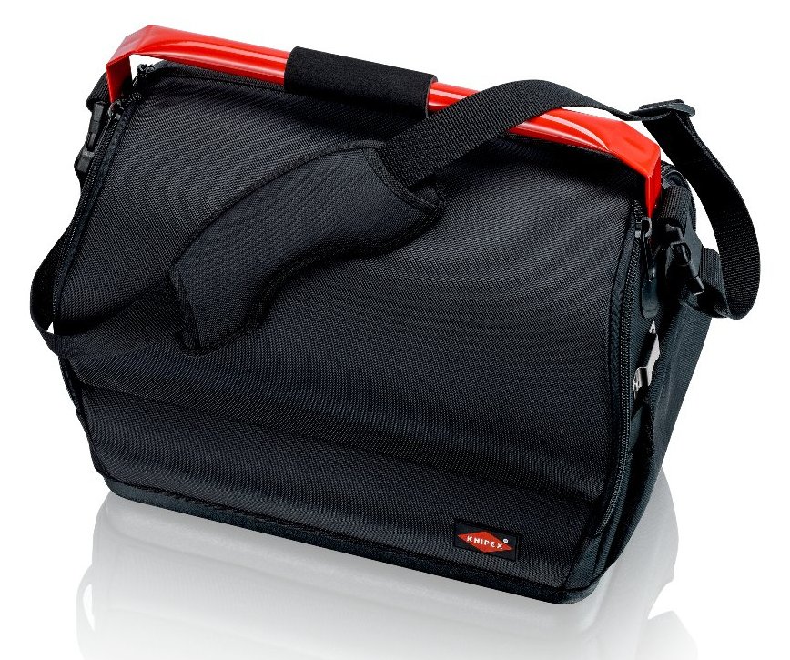 KNIPEX 00 21 08 LE - Schwarz - Rot - Polyester - 2 Taschen - 450 x 310 x 300 mm - 480 mm - 380 mm