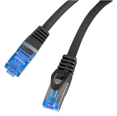 Lanberg Patchkabel CAT.6A S/FTP LSZH CCA Fluke Zert.sw - Netzwerk - CAT 6a (PCF6A-10CC-0025-BK) - Netzwerk - CAT 6a, Ansicht 2