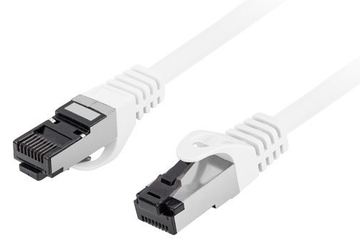 Lanberg Patchkabel CAT.8.1 S/FTP LSZH CU 0,25m Fluke Zert.wß - Kabel - Netzwerk (PCF8-10CU-0025-W) - Kabel - Netzwerk von LumaTech