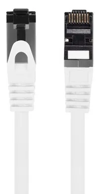 Lanberg Patchkabel CAT.8.1 S/FTP LSZH CU 0,25m Fluke Zert.wß - Kabel - Netzwerk (PCF8-10CU-0025-W) - Kabel - Netzwerk, Ansicht 2