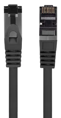 Lanberg Patchkabel CAT.8.1 S/FTP LSZH CU Fluke Zert. sw - Kabel - Netzwerk, Ansicht 3