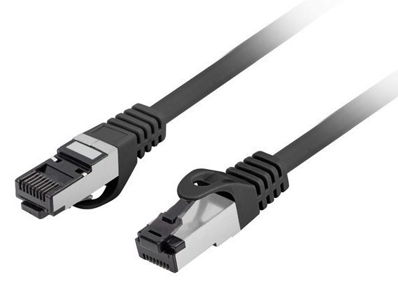 Lanberg Patchkabel CAT.8.1 S/FTP LSZH CU Fluke Zert.sw - Kabel - Netzwerk
