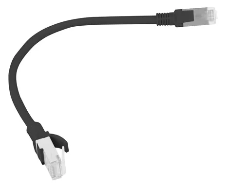 Lanberg PCU5-10CC-0025-BK - 0,25 m - Cat5e - U/UTP (UTP) - RJ-45 - RJ-45, Ansicht 2