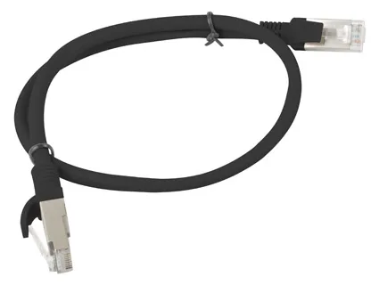 Lanberg PCU5-10CC-0050-BK - 0,5 m - Cat5e - U/UTP (UTP) - RJ-45 - RJ-45 - Schwarz, Ansicht 2
