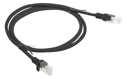 Lanberg PCU5-10CC-0100-BK - 1 m - Cat5e - U/UTP (UTP) - RJ-45 - RJ-45, Ansicht 2