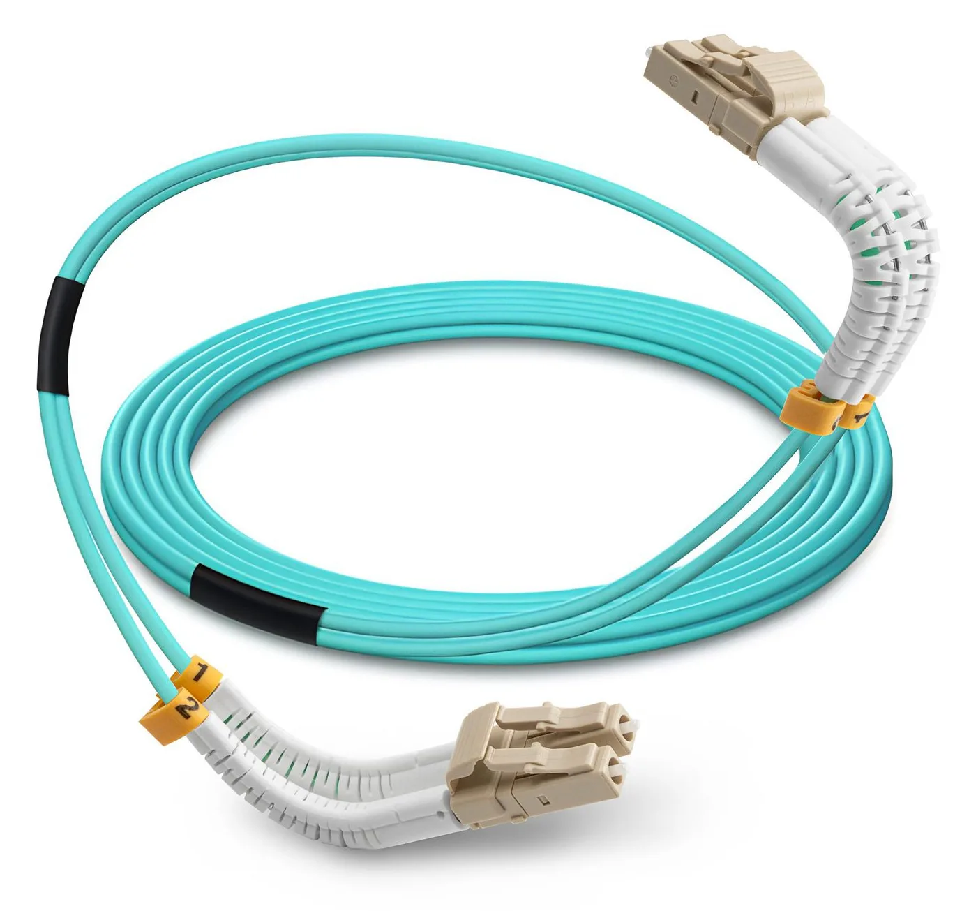 Lanview Bendable LC-LC Multimode fibre cable duplex - Kabel - Netzwerk, Ansicht 4