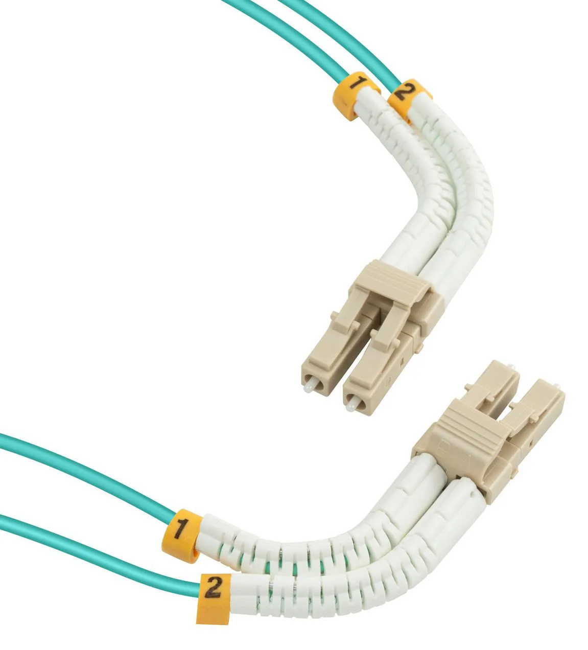 Lanview Bendable LC-LC Multimode fibre cable duplex - Kabel - Netzwerk, Ansicht 2