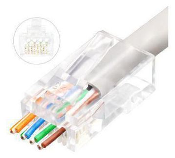 Lanview LVN125306 - RJ45 - Transparent - Männlich - Gerade - Cat6a - U/UTP (UTP) von LumaTech