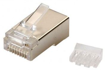 Lanview LVN125419 - RJ45 - Metallisch - Männlich - Gerade - Cat6a - F/UTP (FTP) von LumaTech