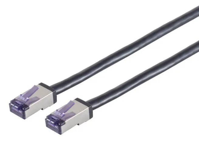 Lanview LVN-CAT6A-FLEX-1 M - 1 m - Cat6a - S/FTP (S-STP) - Schwarz, Ansicht 2