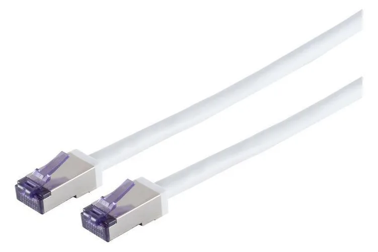 Lanview LVN-CAT6A-FLEX-2MWH - 2 m - Cat6a - S/FTP (S-STP) - RJ-45 - RJ-45 - Weiß, Ansicht 2