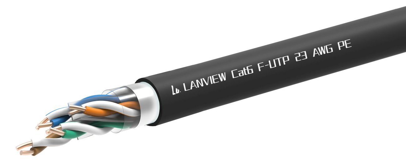Lanview LVN-CAT6PE-FUTP-305M - 305 m - Cat6 - F/UTP (FTP)