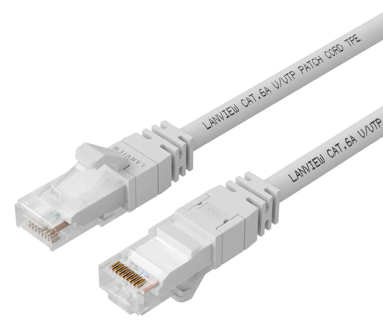 Lanview LV-SFTP6A075W - 7,5 m - S/FTP (S-STP) - Weiß, Ansicht 2