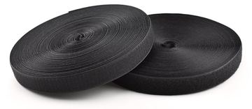 Lanview LVT125467 - Kabelbinder mit Klettverschluss - Schwarz - 25000 mm - 150 mm - 20 mm - 25000 mm von LumaTech