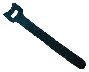 Lanview LVT551130 - Kabelbinder mit Klettverschluss - Nylon - Schwarz - 10,5 cm - 400 mm - 400 mm von LumaTech
