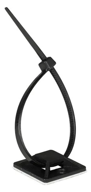 Lanview LVT-CABLEMOUNT-50B - Polypropylen (PP) - Schwarz - 150 mm - 12 mm - 166 g - 180 g, Ansicht 2