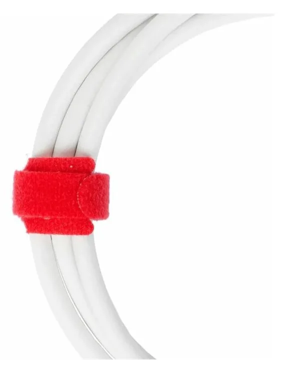 Lanview LVT-CABLESTRAPS1512-10MULTI - Kabelbinder mit Klettverschluss - Polypropylen (PP) - Mehrfarbig, Ansicht 3