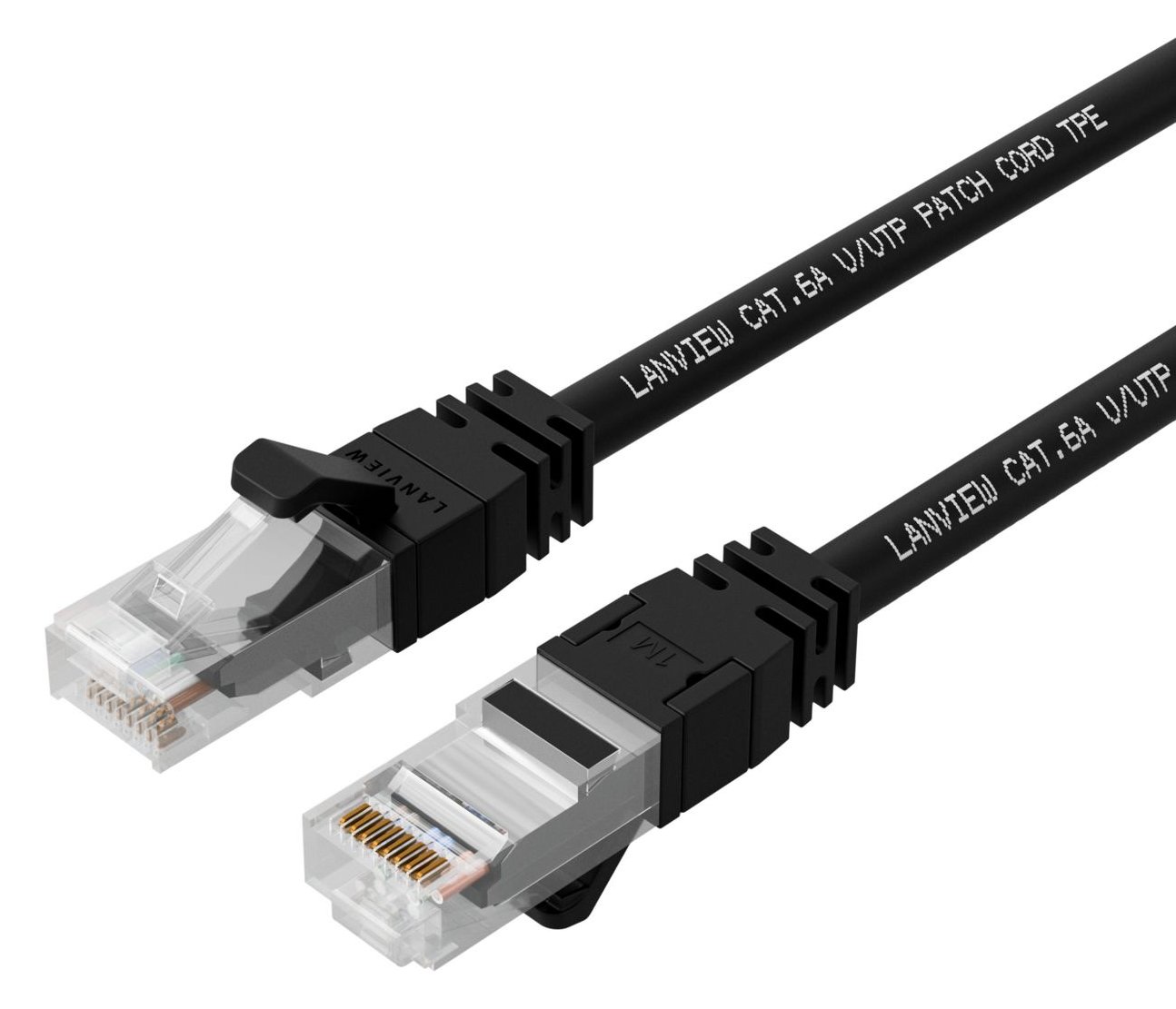 Lanview LV-UTP6A075B - 7,5 m - S/FTP (S-STP) - Schwarz
