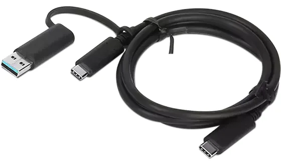 Lenovo USB-Kabel - 24 pin USB-C (M) zu 24 pin USB-C (M), Ansicht 2